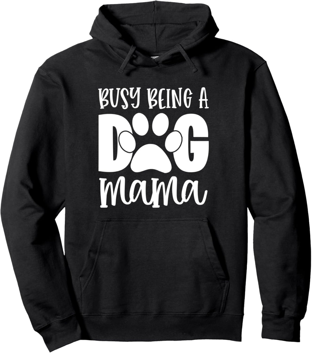 Pfotenabdruck Hund Pfote Herz Hündchen Pullover Hoodie