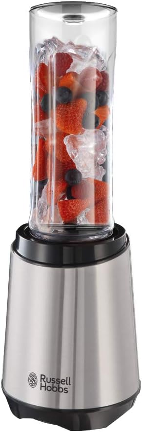 Russell Hobbs Mixer-Standmixer&Smoothie Maker to go[23.500 U/minPower-Motor]inkl.2xMixbehälter600ml