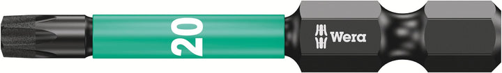 Wera 05057664001 20 x 50 mm 867/4 IMP DC TX "Impact" Torx Bits – silber, 20 x 50 mm