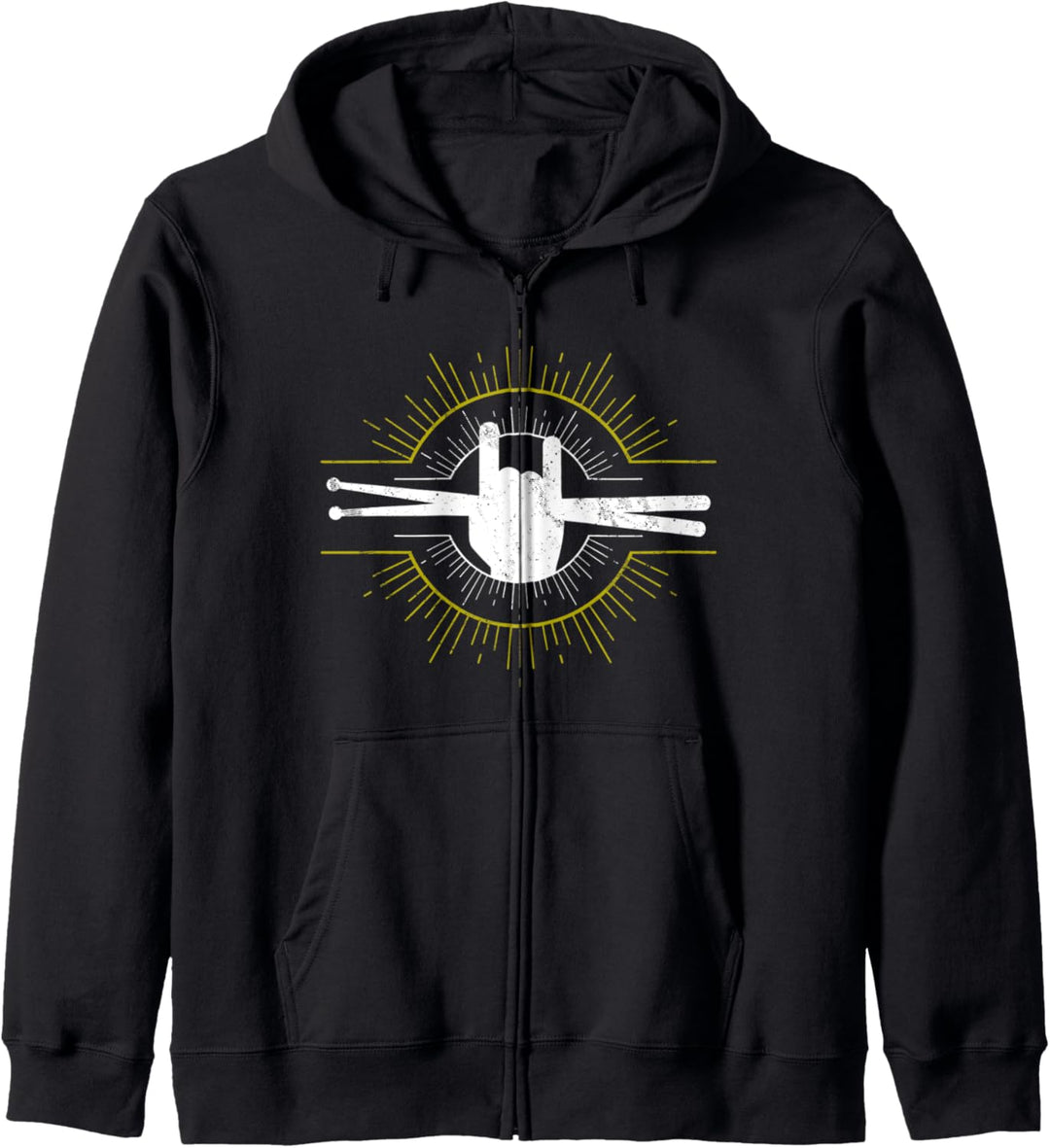 Drummer - Rock and Roll Schlagzeug Schlagzeuger Geschenk Kapuzenjacke