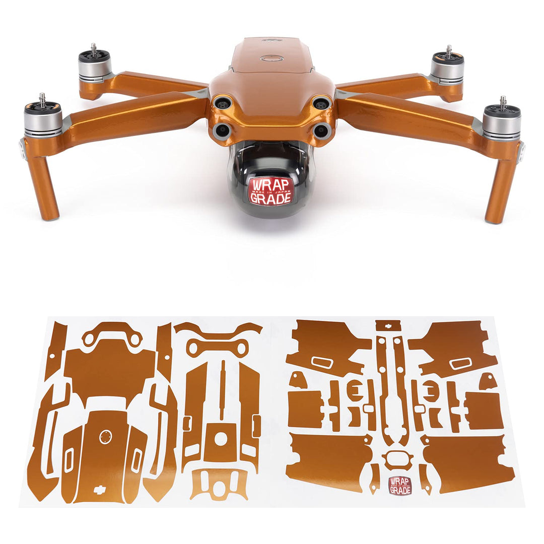 Wrapgrade Main Unit Skin kompatibel mit DJI Air 2S (Butterfly Copper)