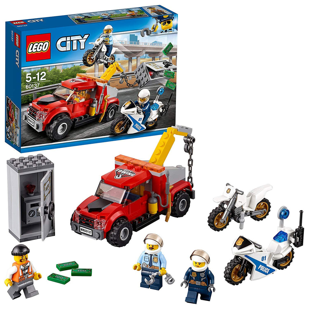 LEGO City 60137 - Abschleppwagen auf Abwegen Single, Single