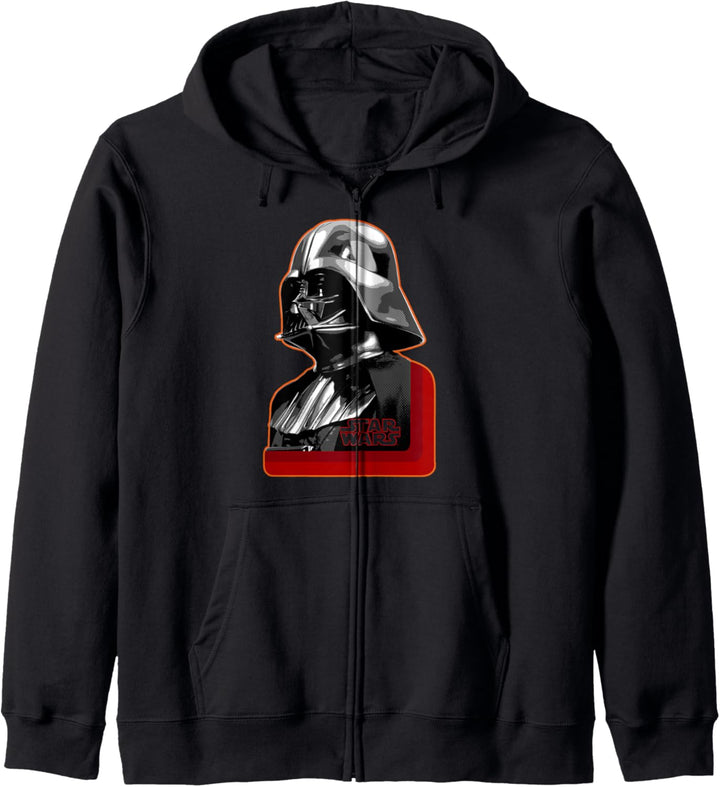 Star Wars Darth Vader Red Side Profile Kapuzenjacke