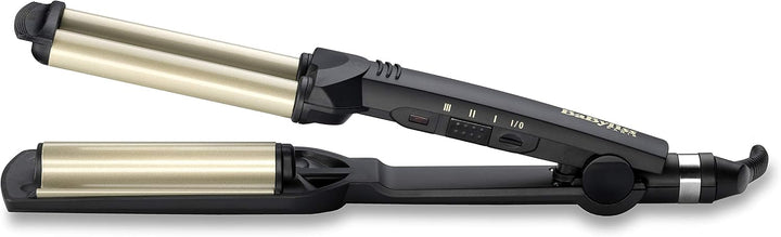 BaByliss Easy Waves Welleneisen, Gold-schwarz, C260E &amp; Revlon Salon One-Step Haartrockner und Volumi