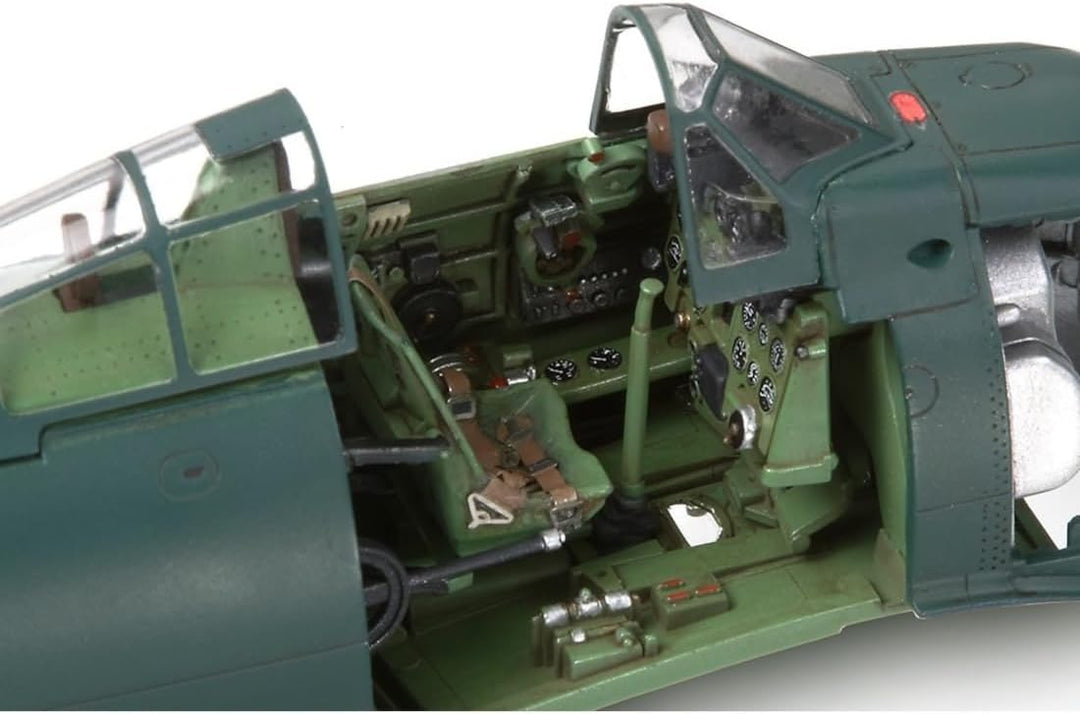 TAMIYA 61103 Mitsubishi Militär 61103-1:48 Japanische A6M5/5a Zero Fighter, Modellbau, Plastik Bausa