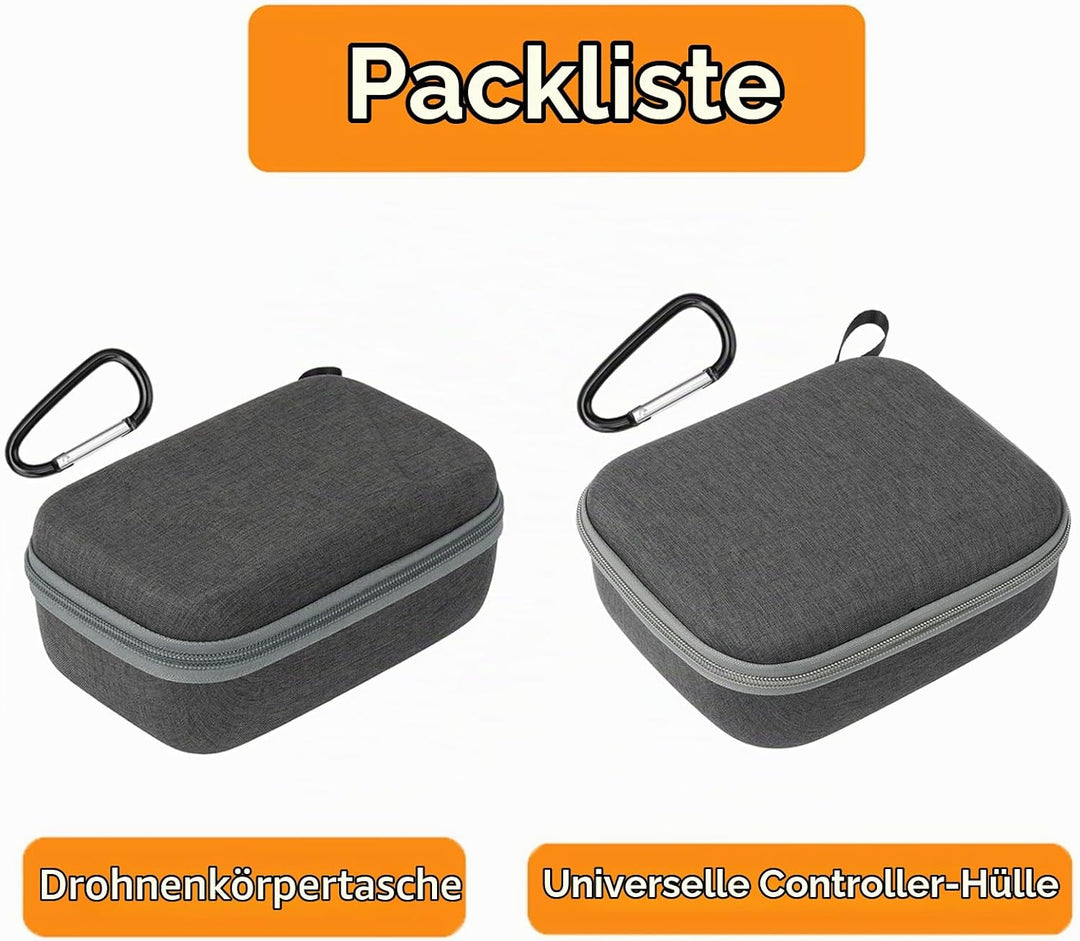 ZJRXM Tragetasche für DJI Mini 5 Pro Drone Zubehör, RC 2 Tasche RC-N3 Tasche Tragbare Reisetasche Tr