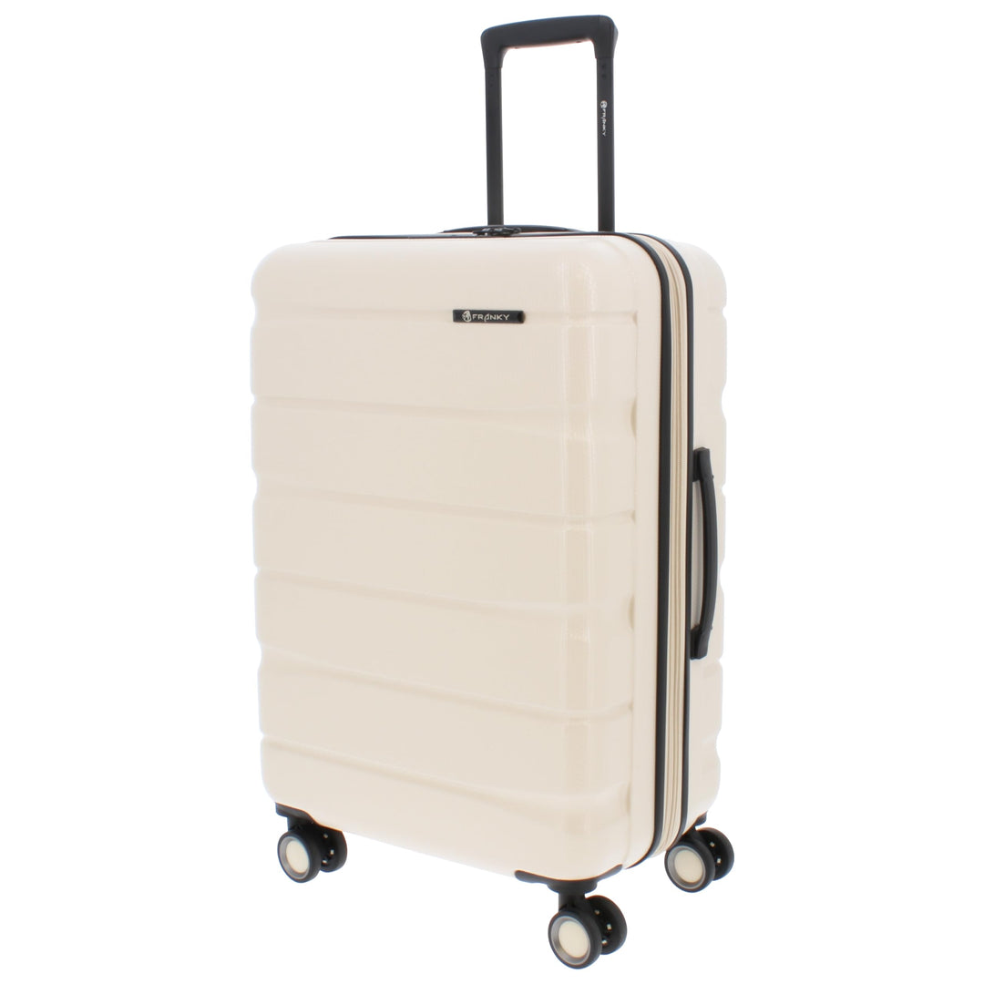Franky Koffer Trolley | 360° Rollen | Hohe Stabilität | TSA-Schloss | Grössen: S/M/L | in vielen Far