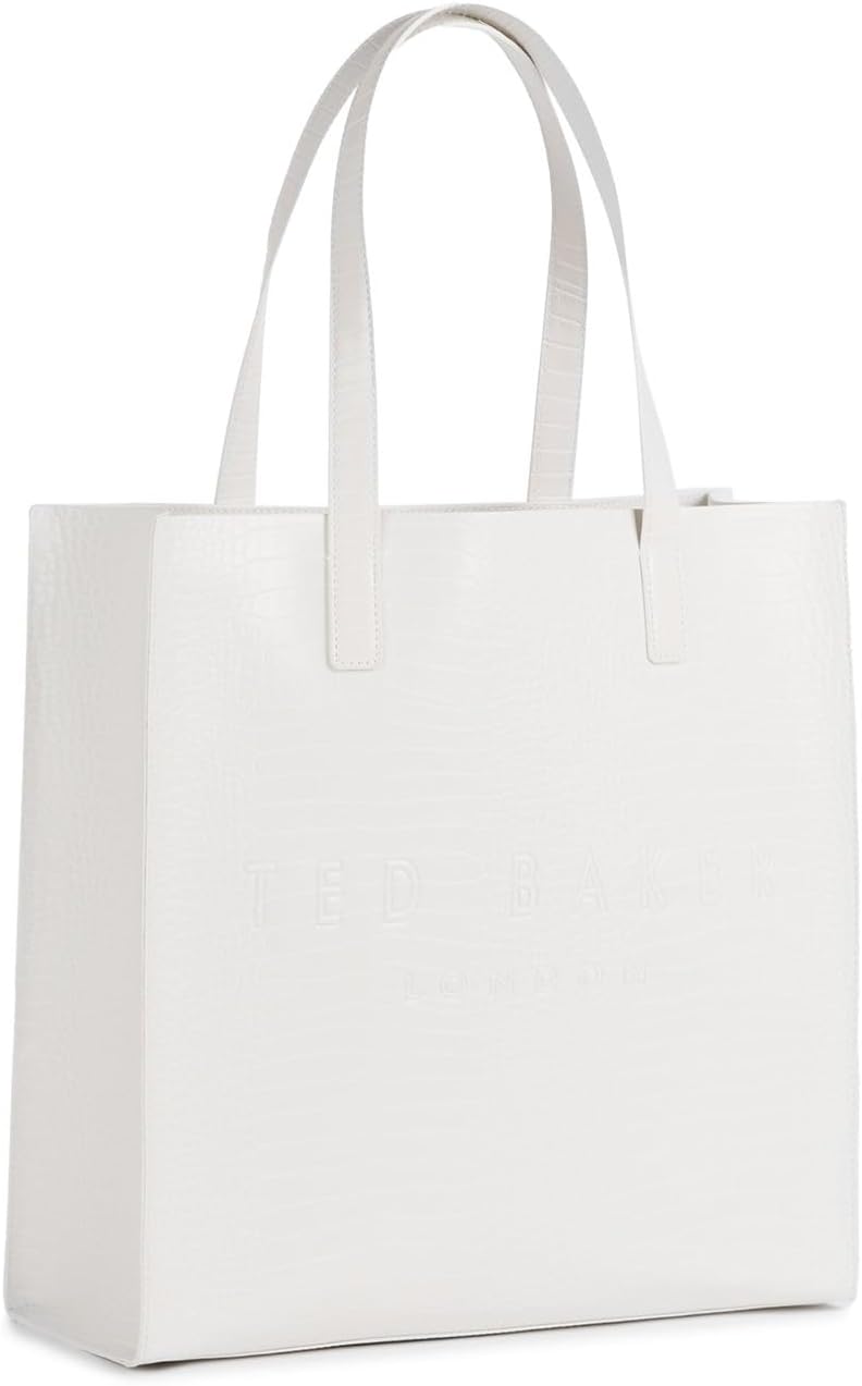 Ted Baker - Damen - Handtasche - CROCCON - Schultergurt, inneres Reissverschlussfach Nude, Nude