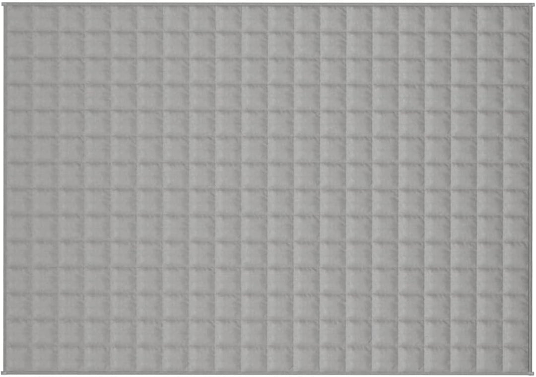 Homgoday Gewichtsdecke aus grauem Stoff, 135 x 200 cm, 10 kg, Decken für Haus und Garten 135 x 200 c
