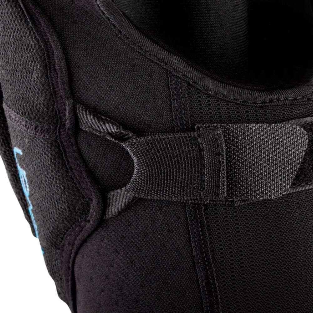 Unbekannt Unisex – Erwachsene Flex Knieschützer L schwarz-blau, L schwarz-blau