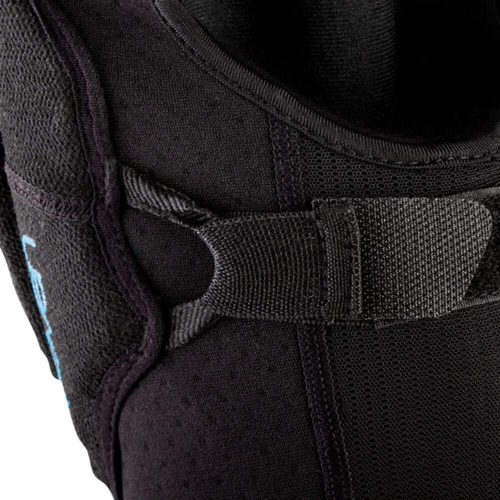 Seven Unisex – Erwachsene Flex Knieschützer XL schwarz-blau, XL schwarz-blau