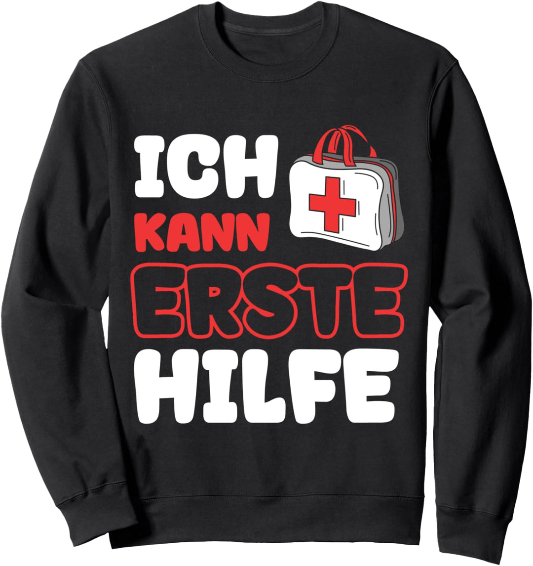 Sanitäter & Sani I Rettungsdienst I Notarzt Spruch Geschenk Sweatshirt