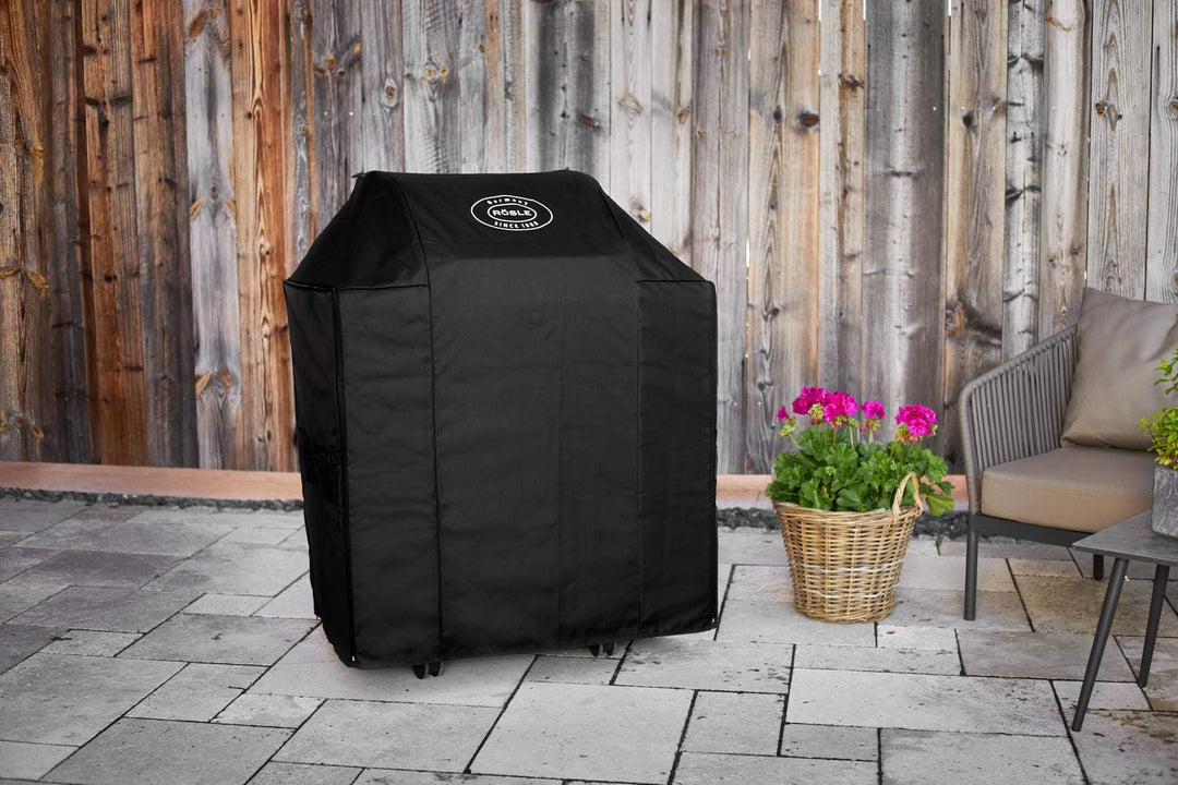 RÖSLE Abdeckhaube BBQ-Station VIDERO G4/G4-S, Hochwertige Schützhülle aus 100% Polyester mit PU-Besc