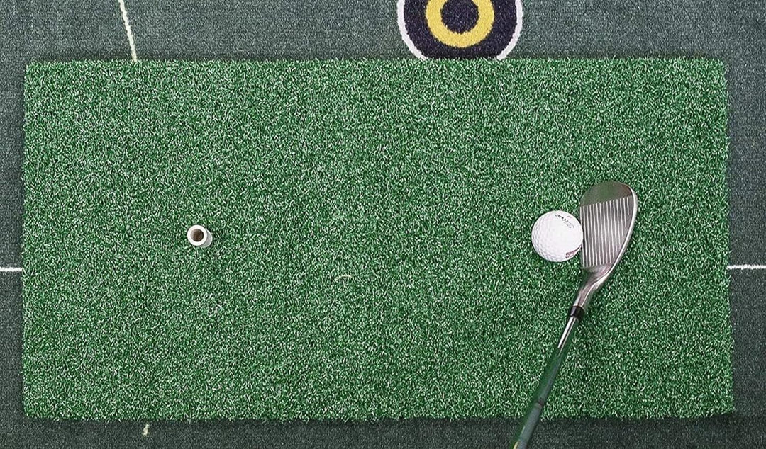 Longridge Deluxe Golf Practice Mat 1x2 Inch grün - grün, 1x2 Inch grün - grün