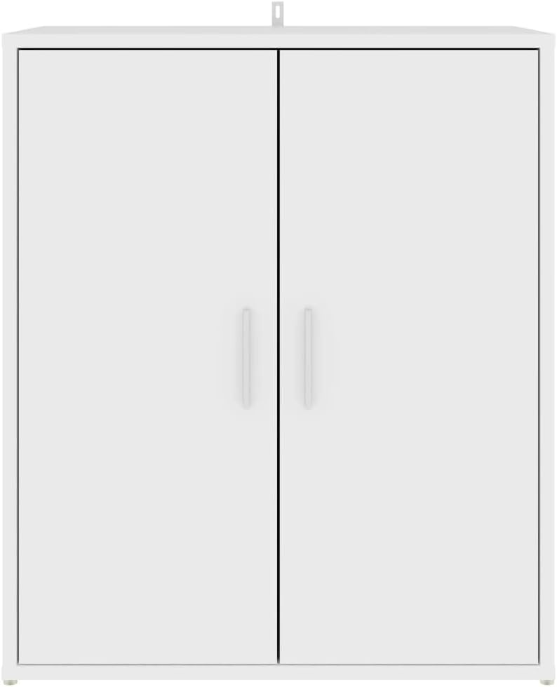 vidaXL Schuhschrank 5 Ablagen Wand Schuhkommode Schuhregal Schuhablage Schuhaufbewahrung Schuhstände