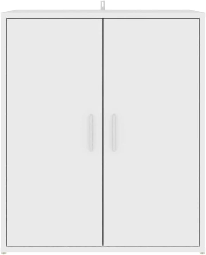 vidaXL Schuhschrank 5 Ablagen Wand Schuhkommode Schuhregal Schuhablage Schuhaufbewahrung Schuhstände