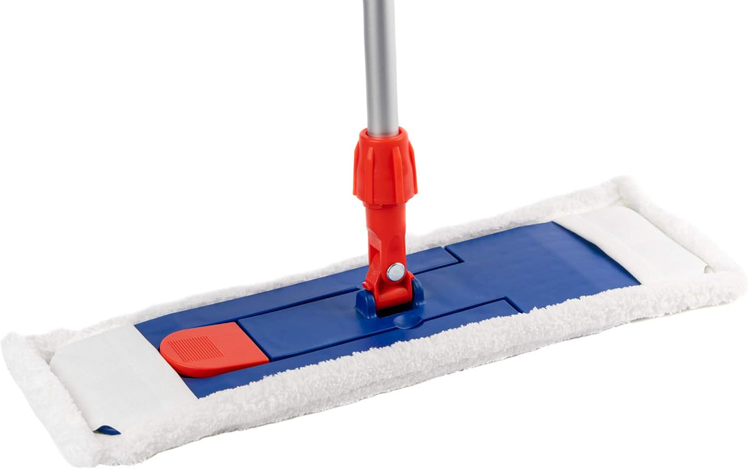 Sonty 1 Stück Wischmopp Set XL 50 cm, Klapphalter Magnet, Mopstange Alu, Microfaser Mopp (1), 1
