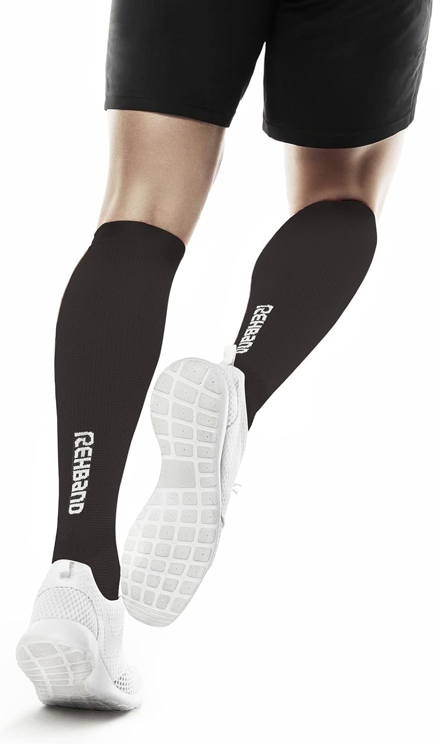 Rehband Kompressionsstrümpfe Herren & Damen, 1 Paar, Kompressionssocken Sport, Stützstrumpf 15-20 mm