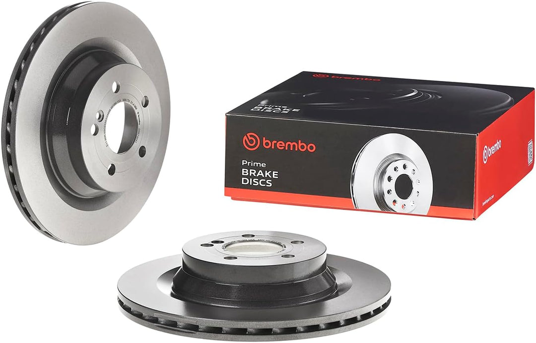 Brembo 09.B745.41 Hintere Bremsscheibe mit UV Lackierung, Anzahl 2