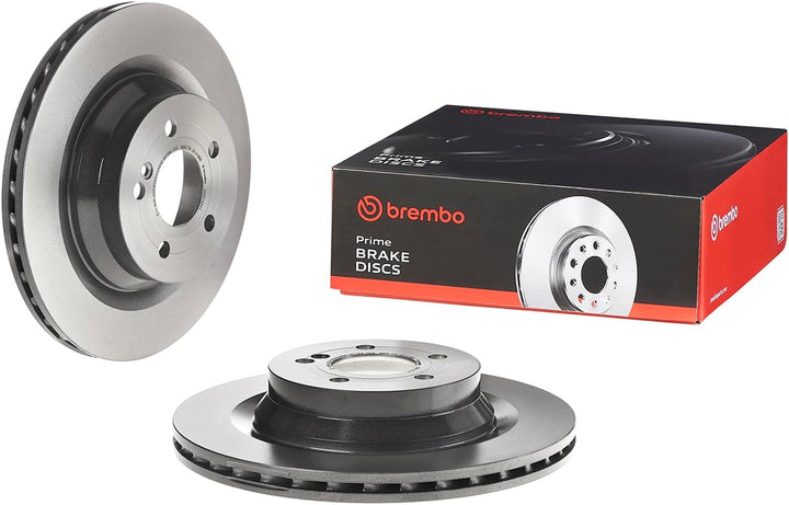 Brembo 09.B745.41 Hintere Bremsscheibe mit UV Lackierung, Anzahl 2