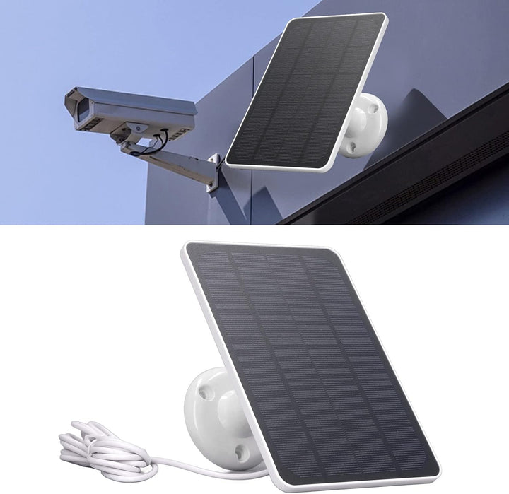 10W USB C Solar Panel Ladegerät - Tragbares Solarpanel für Überwachungskameras und Geräte mit Gering