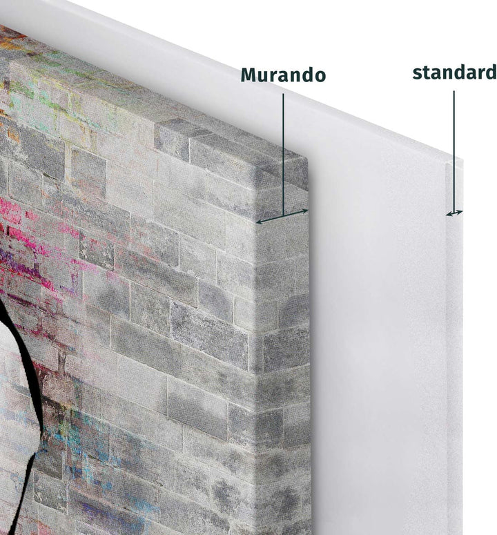 murando - Bilder Banksy Mario 200x80 cm Vlies Leinwandbild 5 tlg Kunstdruck modern Wandbilder XXL Wa