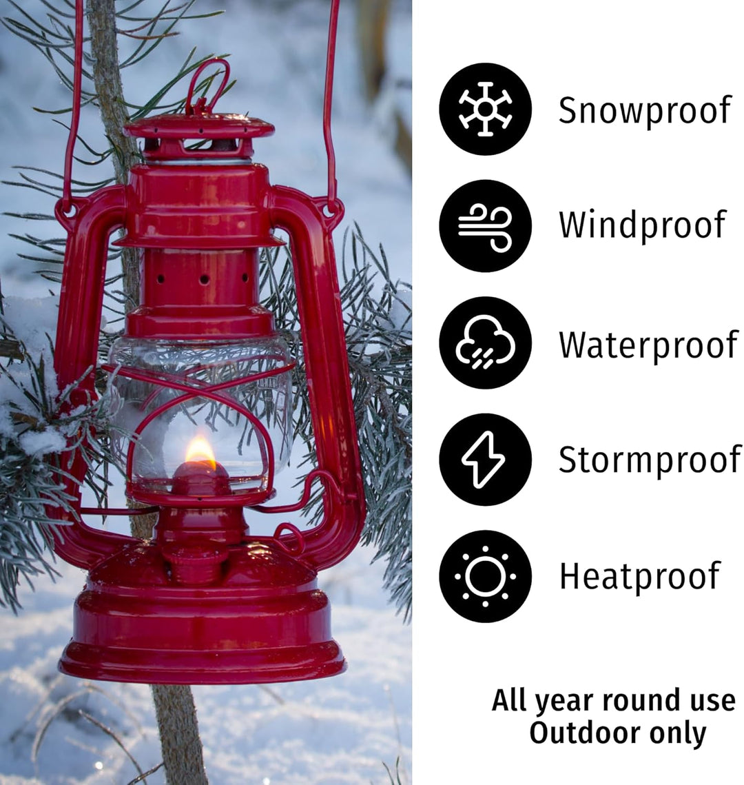 Feuerhand 276-sparkling Sturmlaterne Baby Special 276 Sparkling Iron, Sparkling Iron