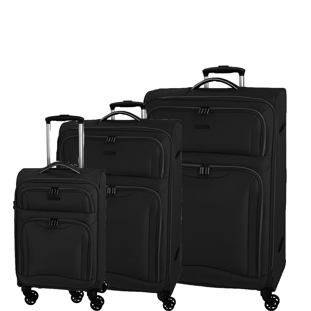 D&N Travel Line 9204 - Trolley-Set, 3tlg. schwarz
