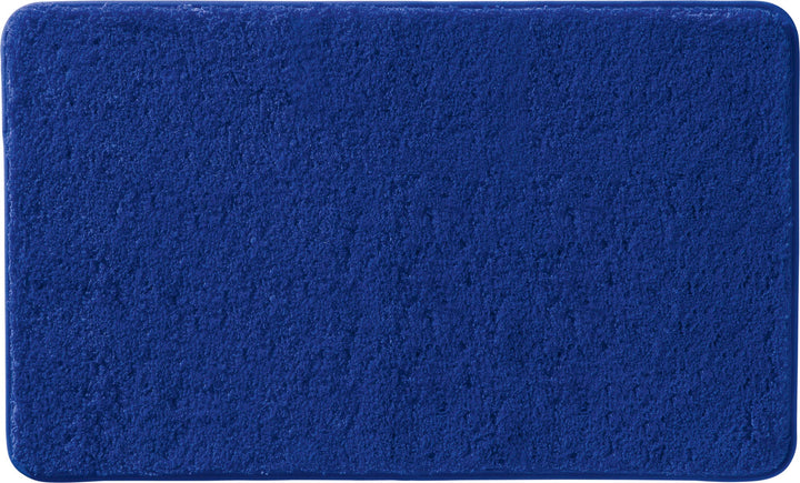Erwin Müller Badematte, Badteppich, Badvorleger Rhodos Uni rutschhemmend Royalblau Grösse 70x120 cm