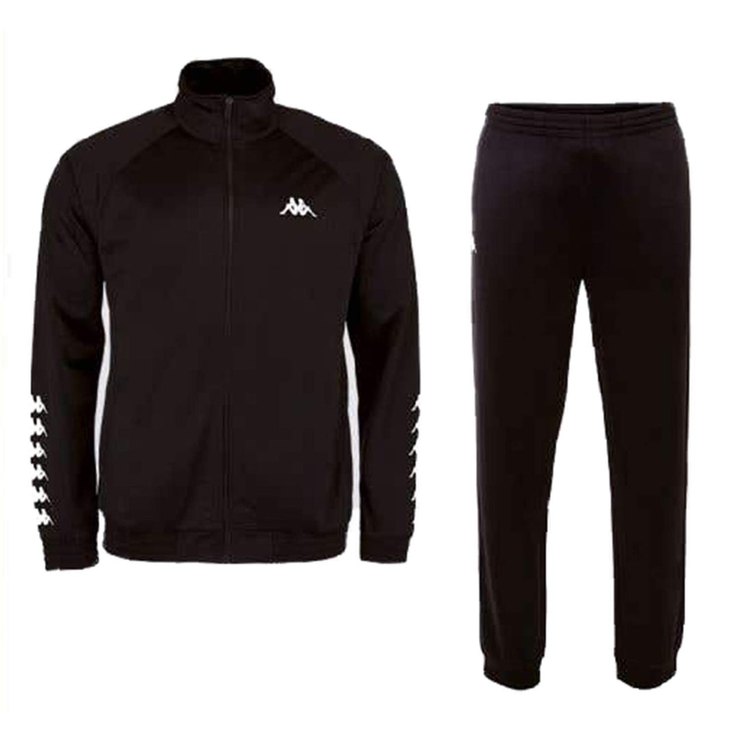 Kappa Tracksuit Till Men I Trainingsanzug für Herren I Ideal für Sport & Freizeit I caviar L, caviar