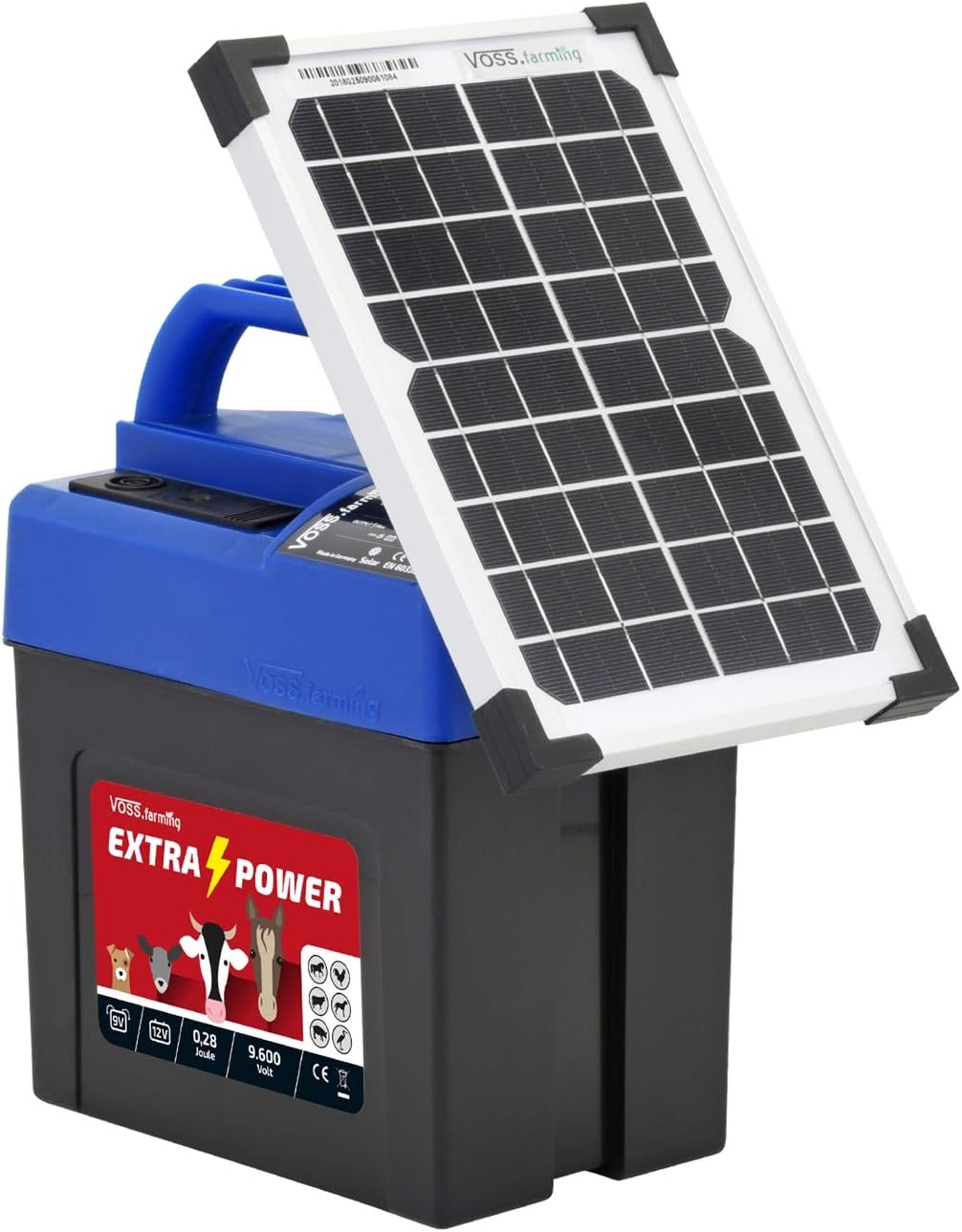 9V Batteriegerät Extra Power 9V SOLAR + Batterie