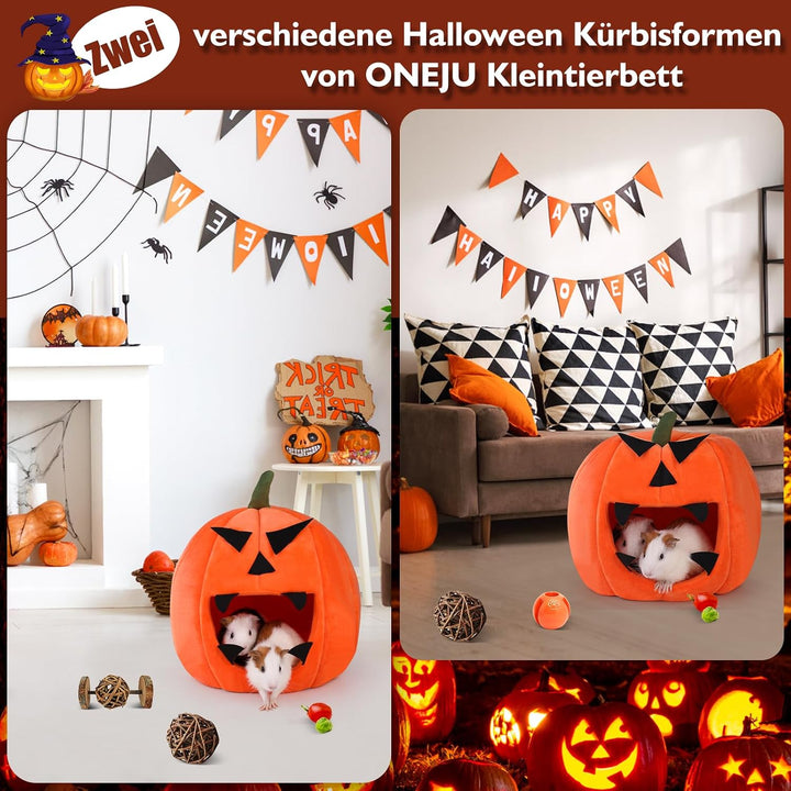 Meerschweinchen Haus, Halloween Stil Meerschweinchen Bett, Kaninchenbett, Kaninchen Haus, ideales Zu
