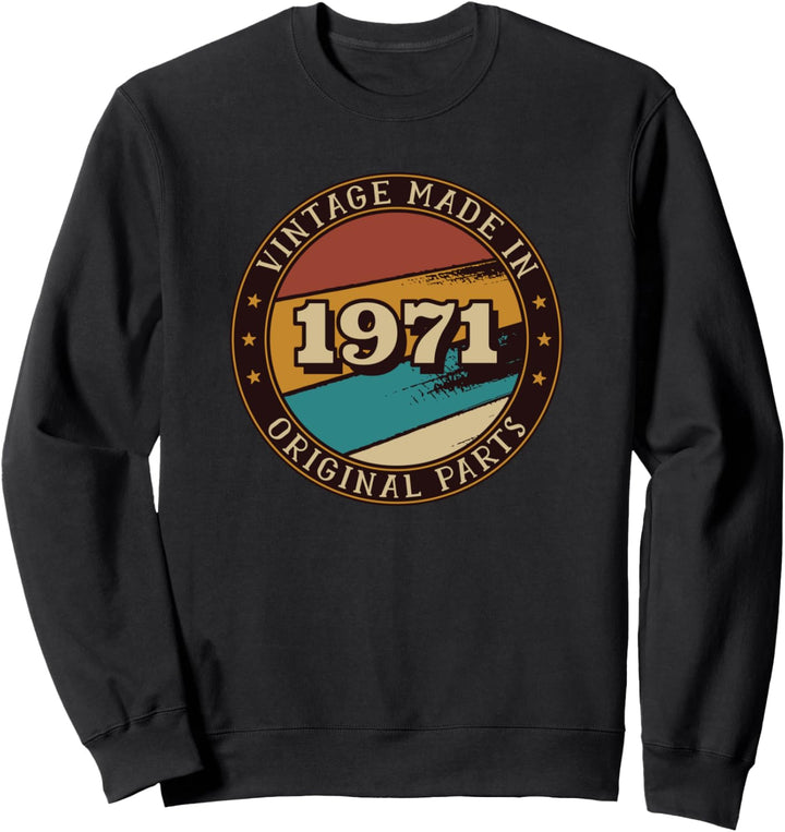 1971 im Retro-Stil - Vintage Made - Damen und Herren Sweatshirt