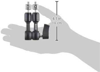 Manfrotto 244 Micro Friktionsarm mit austauschbarem Adapter Single, Single