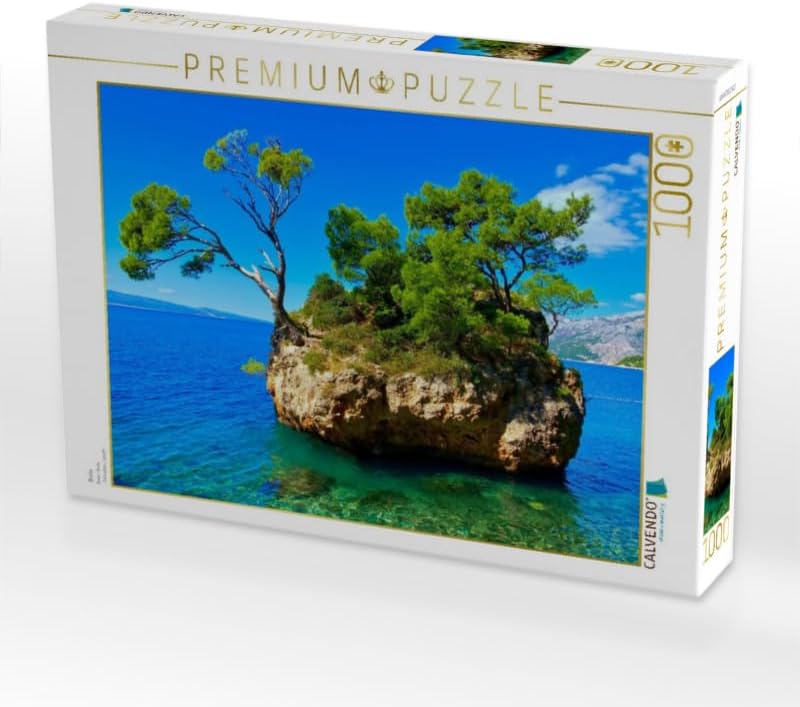 CALVENDO Puzzle Brela 1000 Teile Lege-Grösse 64 x 48 cm Foto-Puzzle Bild von Thomas Polske, 1000 Tei