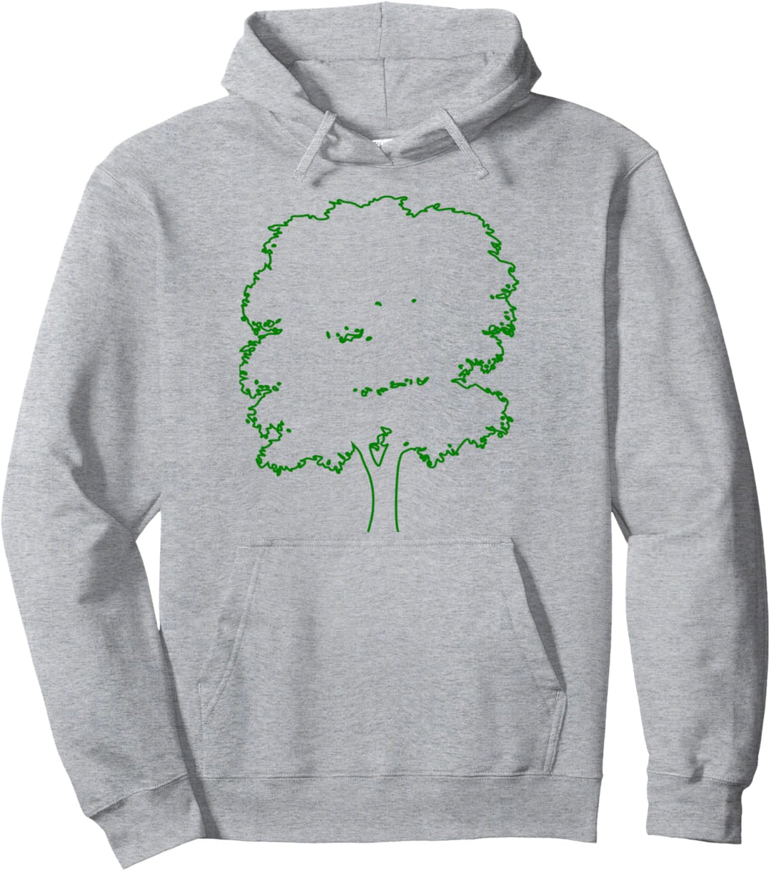 Baumkunst Wandern Pullover Hoodie