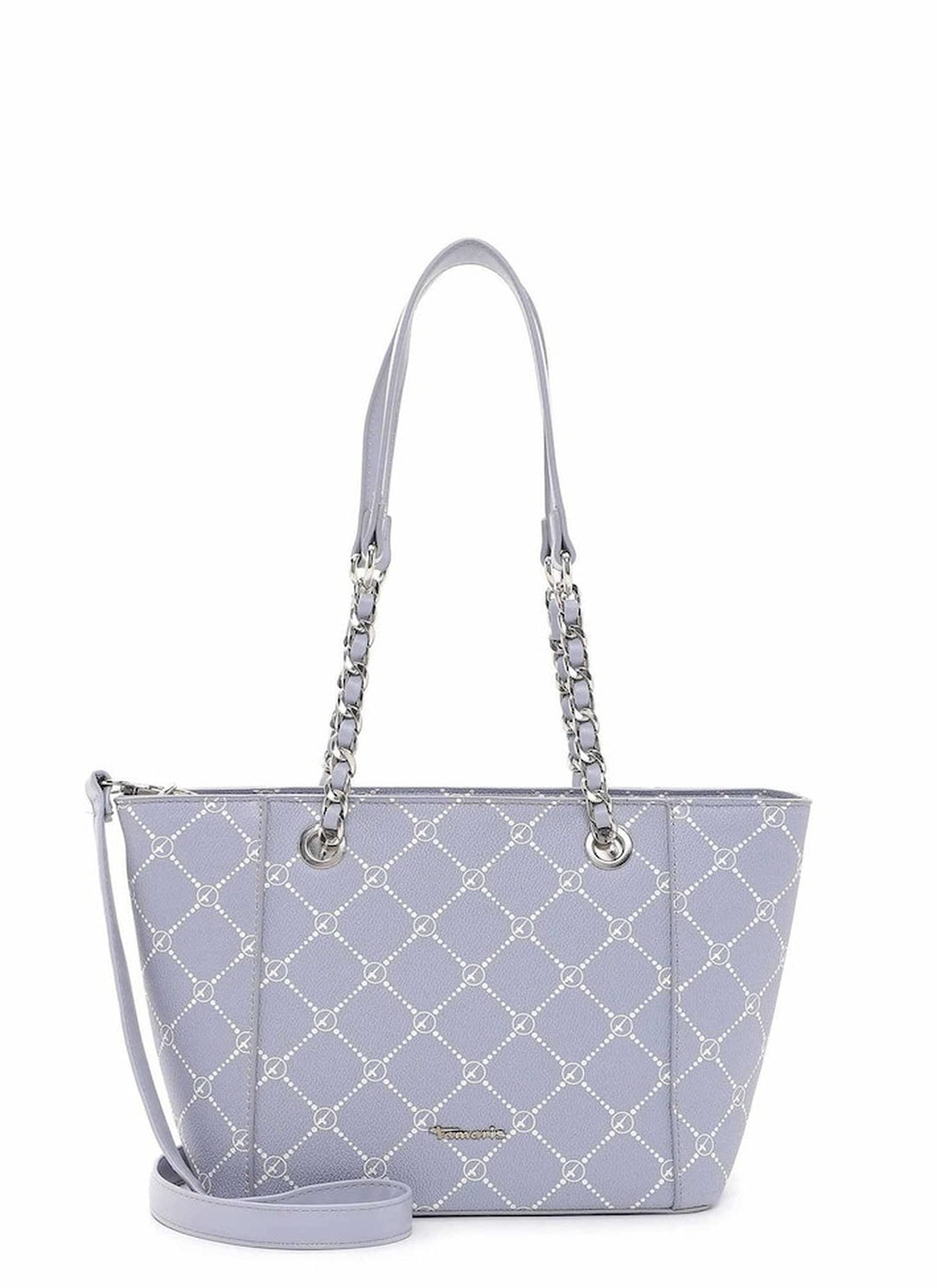 Tamaris Shopper Anastasia Summer 32103 Damen Handtaschen Print Einheitsgrösse Greyblue 855, Einheits