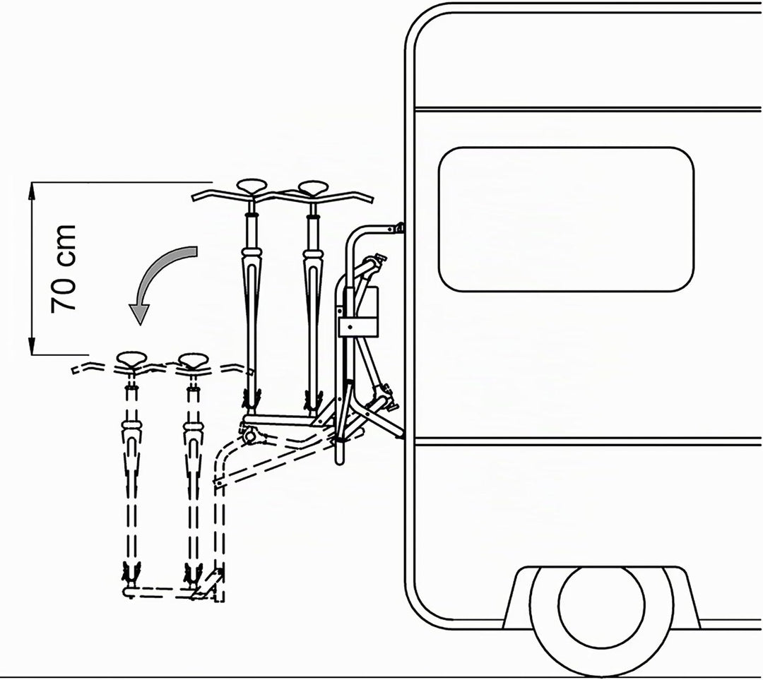 THULE Fahrradträger Lift manuell