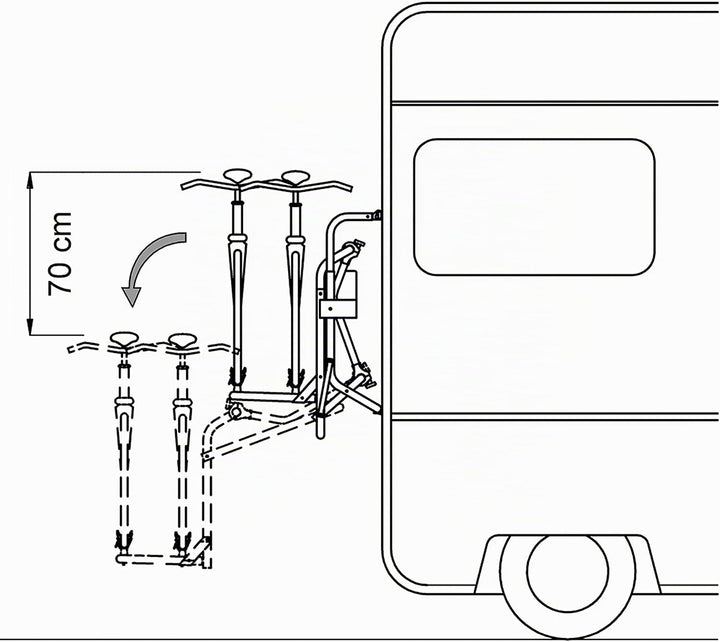 THULE Fahrradträger Lift manuell