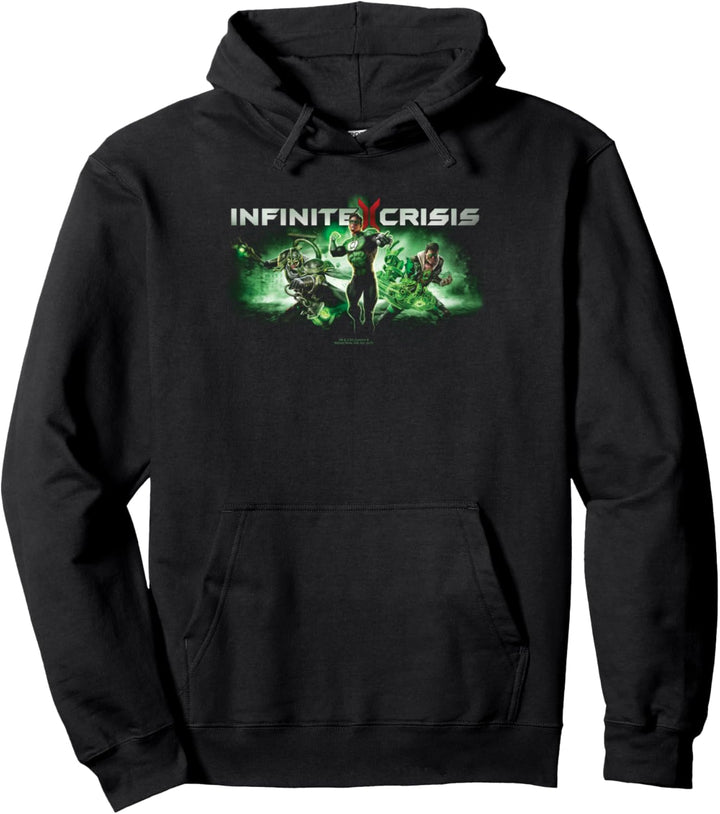 Infinite Crisis Green Pullover Hoodie