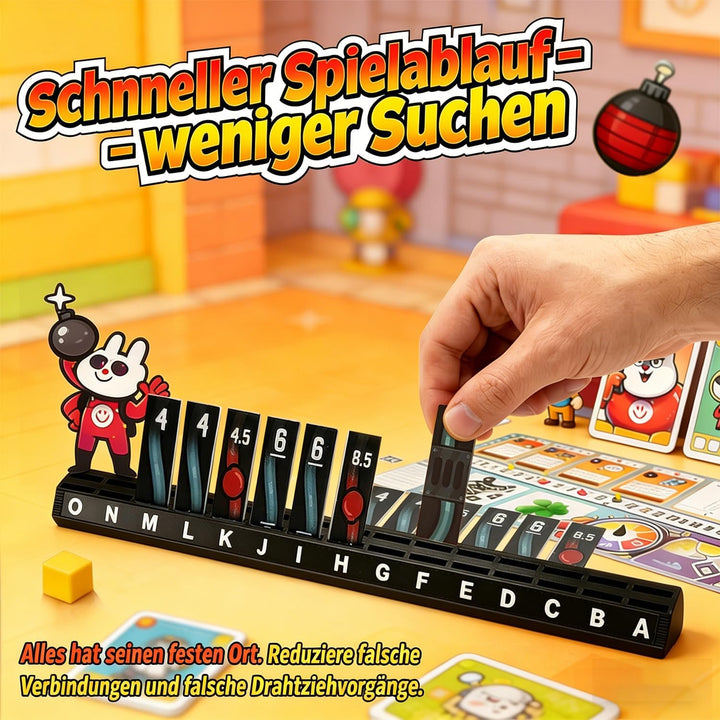 Kabelhalter Upgrade für Bomb Busters – 5 Stück Organizer für Kabelplättchen – Kompatibel mit Spiel d