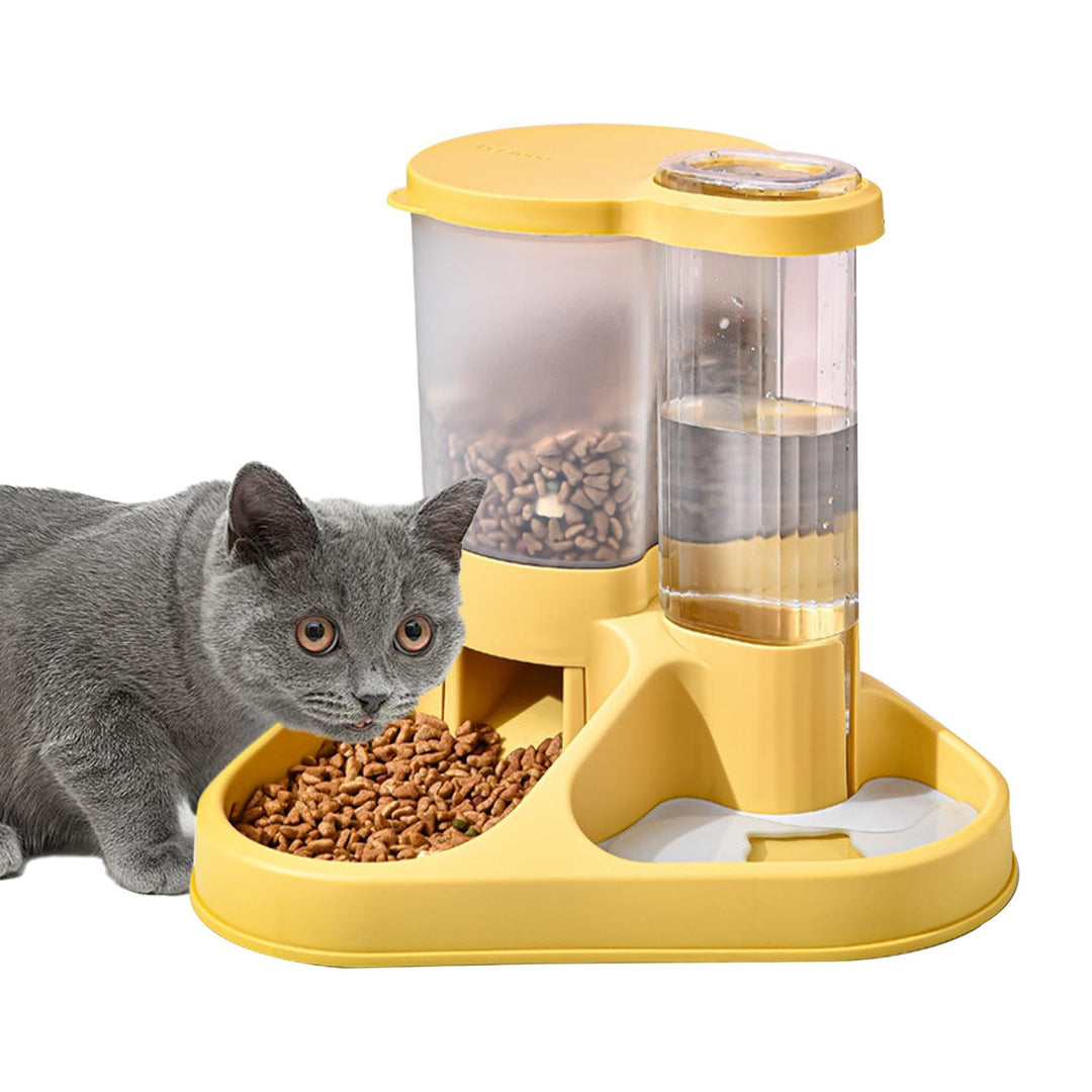 Automatische Futterspender für Hunde, 2-in-1, automatisches Futter- und Wasserspender-Set, grosse Öf