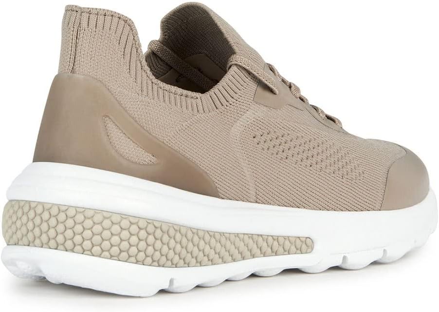 Geox Mädchen D Spherica Actif Sneaker 41 EU Sand, 41 EU Sand