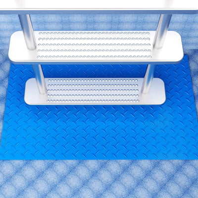 90x40CM Schwimmbadleitermatte,Gross Pool schutzmatte,Anti Rutsch Leitermatte für Schwimmbäder,Schutz