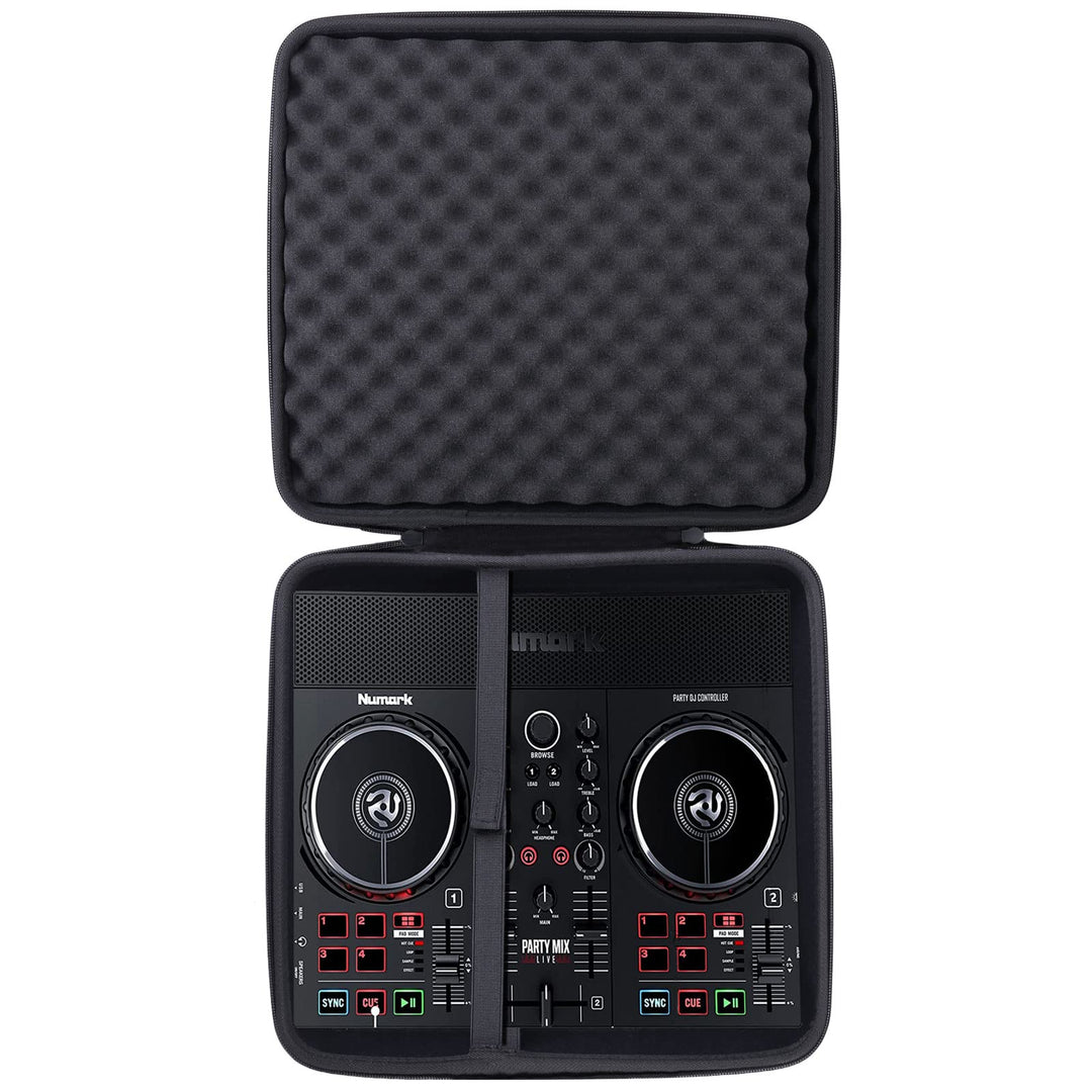 co2CREA Hart Reise Schutz Hülle Etui Tasche für Numark Party Mix Live DJ Controller, Nur Case Tasche