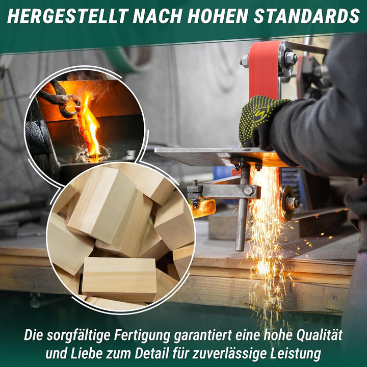 BeaverCraft Holzschnitzset für Anfänger DIY 05 Schnitzmesser Set Bärenschnitzset - Messer für Holzsc