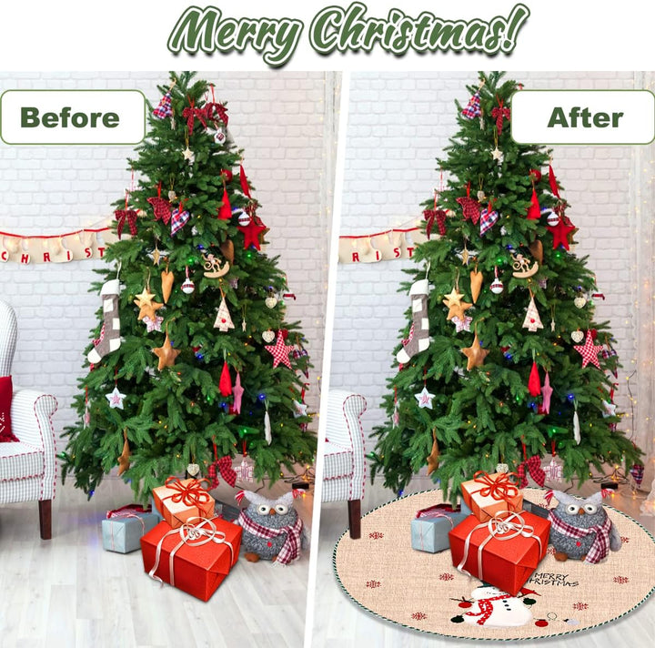 Weihnachtsbaum Röcke, Christbaumständer Teppich, Weihnachtsbaumdecke Rund, Christbaumdecke, Baumdeck