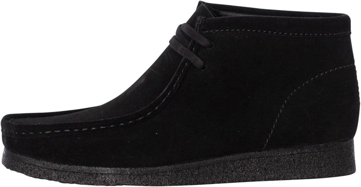 Clarks Originals Herren Stiefel Wallabee Boots 41 EU Dunkelschwarz, 41 EU Dunkelschwarz