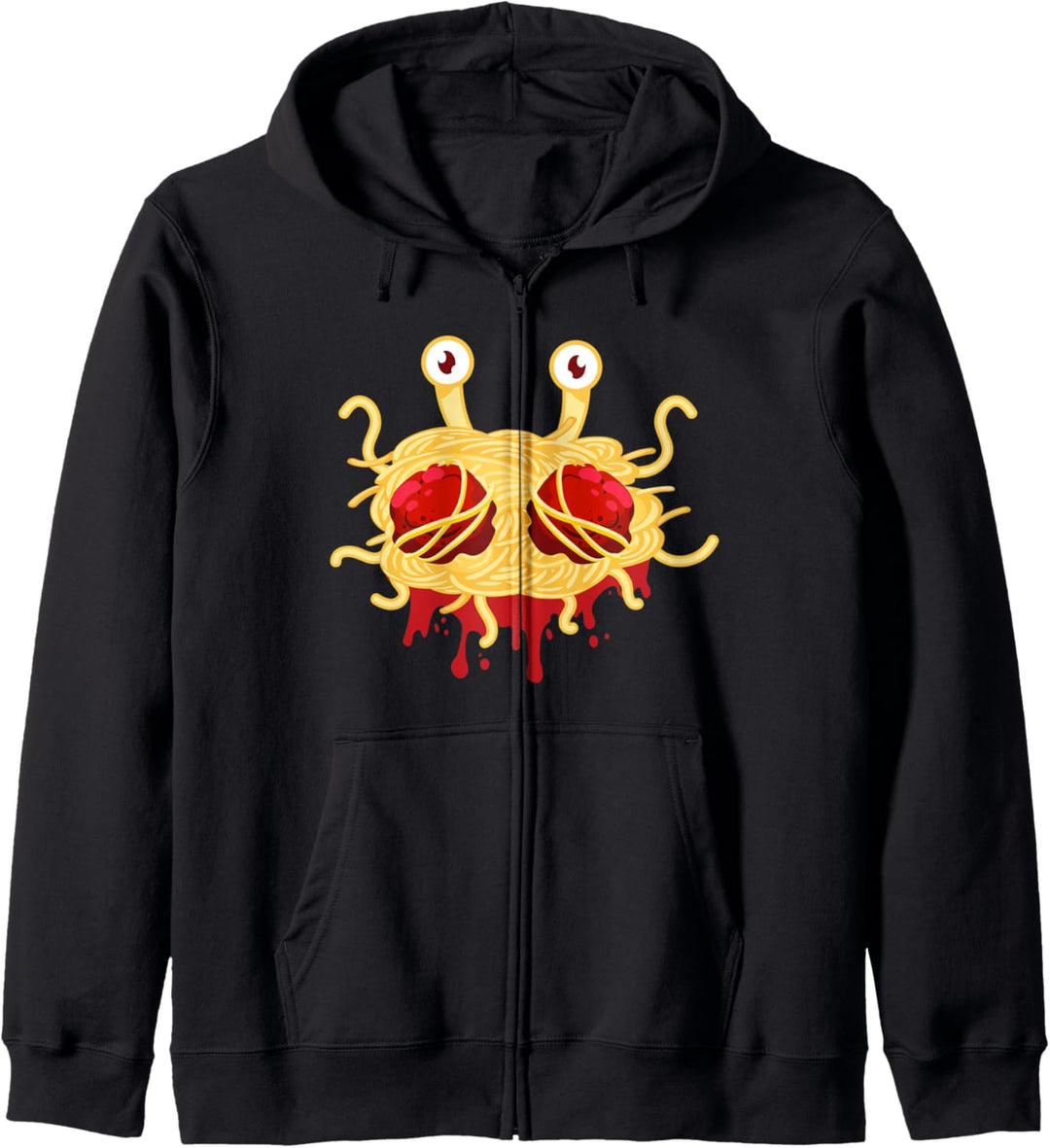 flying spaghetti monster FSM pastafarian Kapuzenjacke