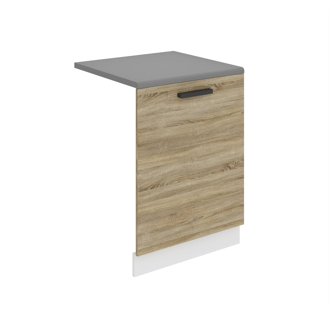 BELINI | Frontblende für Geschirrspüler 60 cm | Küche Frontplatte für Spülmaschine mit Griff | mit S